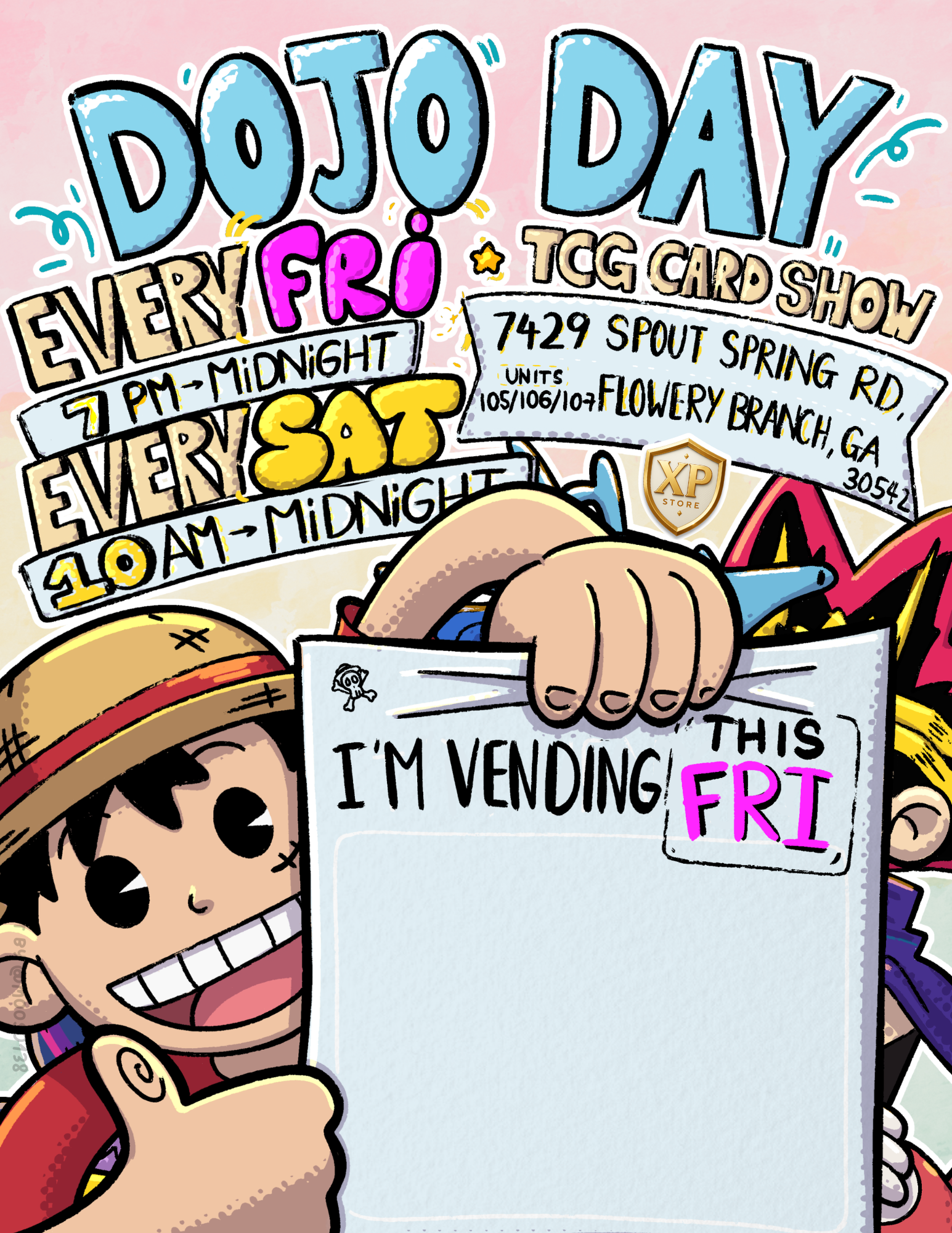 I'm Vending This Friday · The Dojo