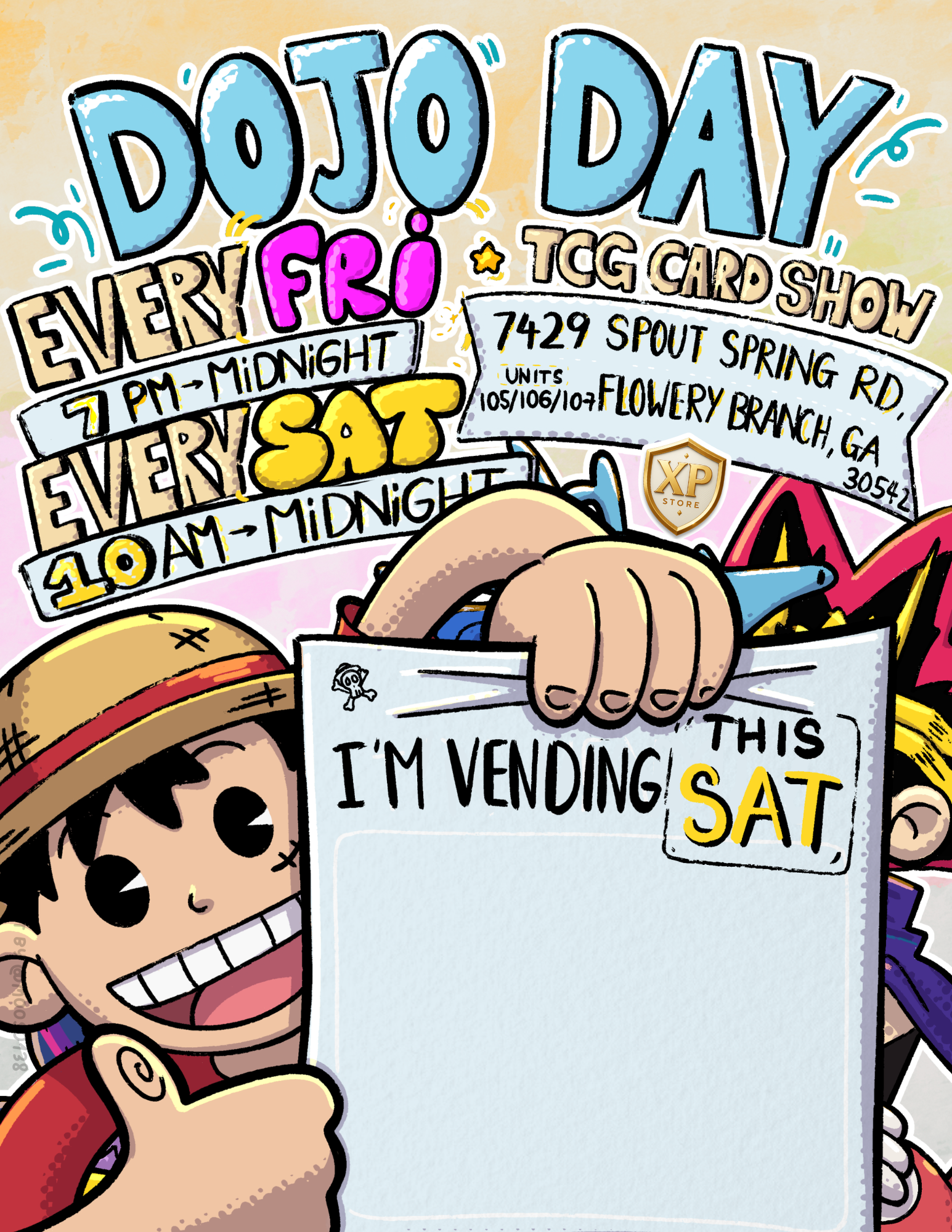 I'm Vending This Saturday · The Dojo